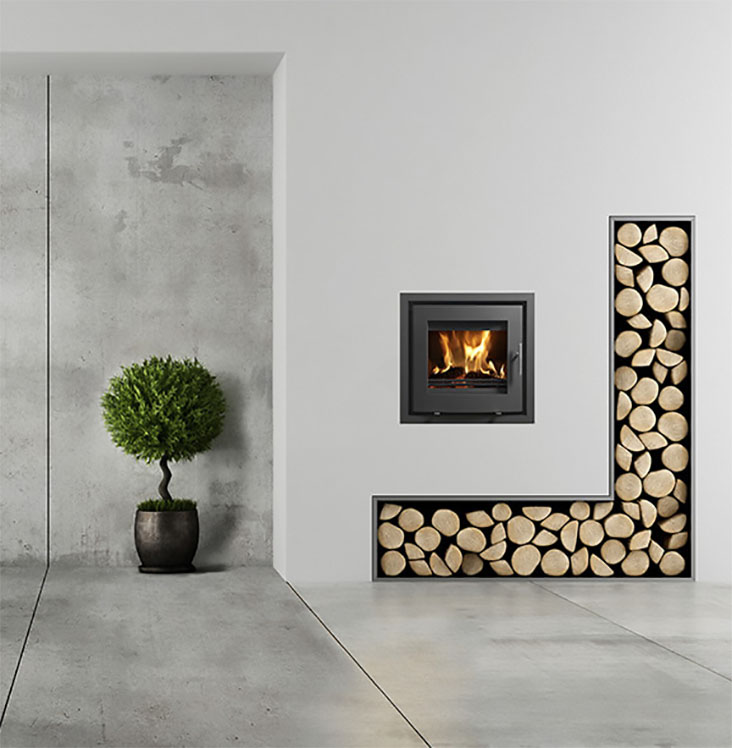 Westfire Uniq 23 Wood Burning Built-in Fires