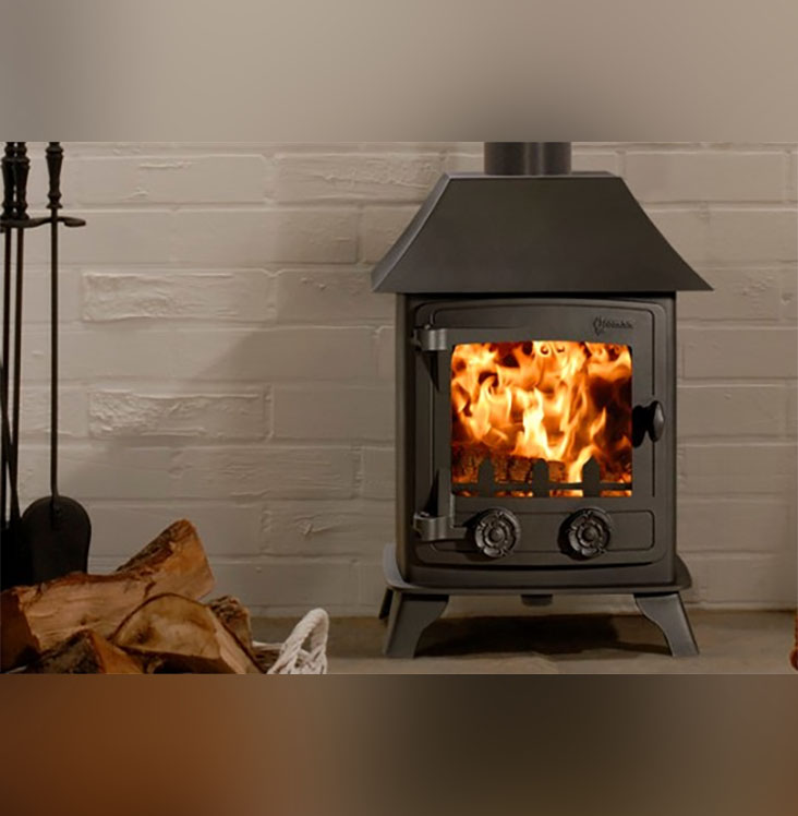 yeoman Exmoor Wood Cassete inset stove