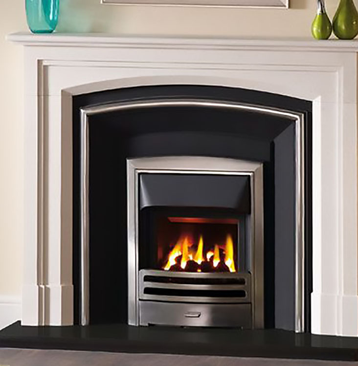 Ashcombe 54 inches stone contemporary fire