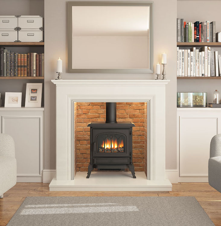 ELGIN & HALL Odella contemporary fire