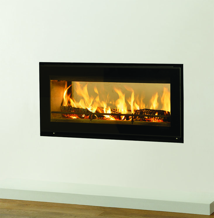 Stovax Riva Studio Duplex Inset wood burning fire
