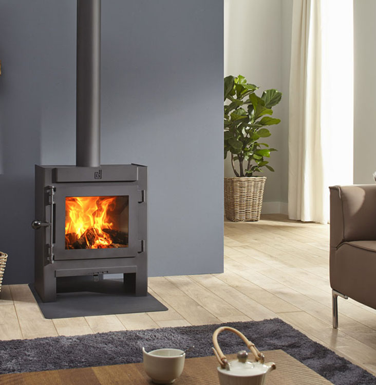 Dik Geurts - Jannik Medium Low Cassete inset stove