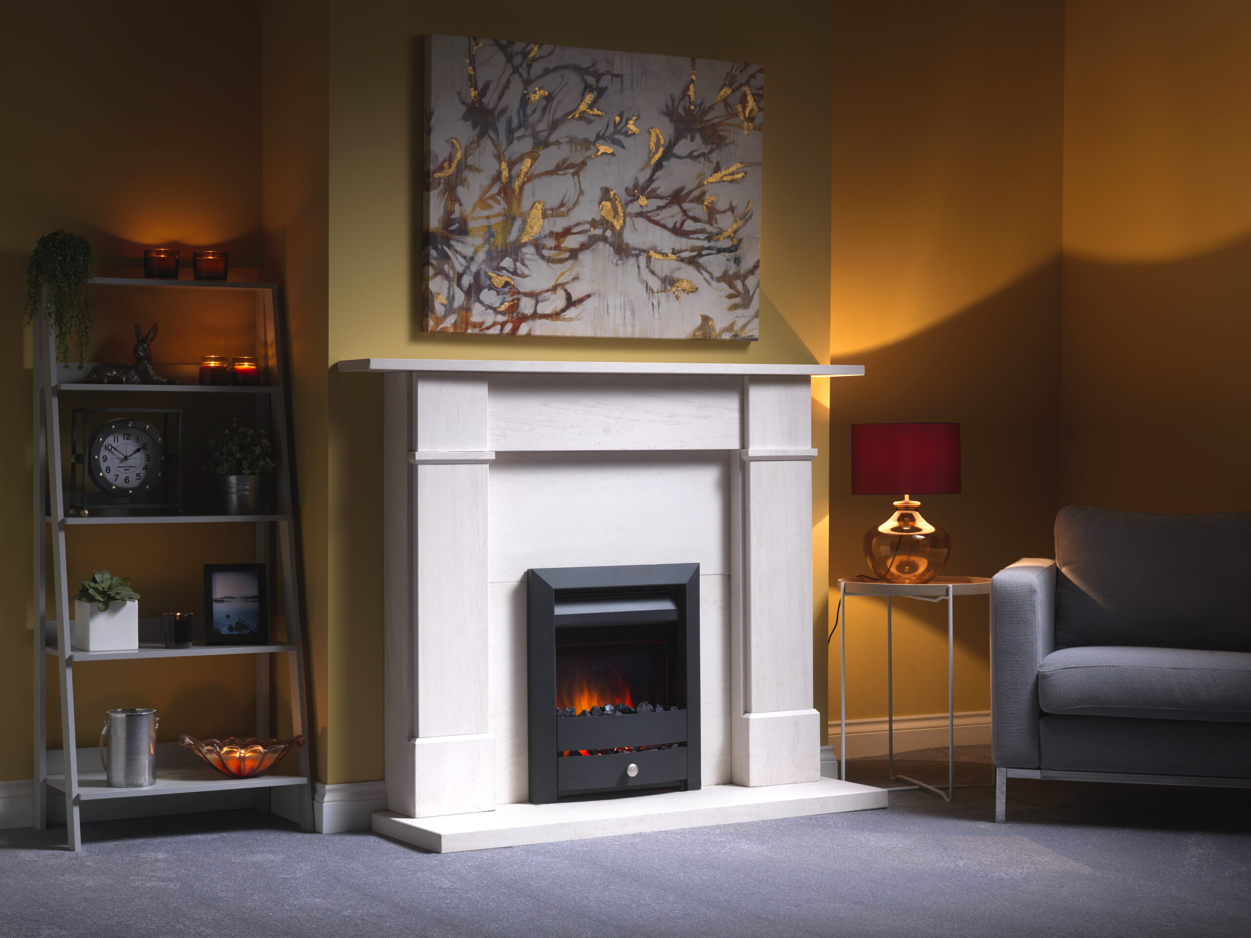 Burley Harringworth 1874 Electric Fire - Image 2