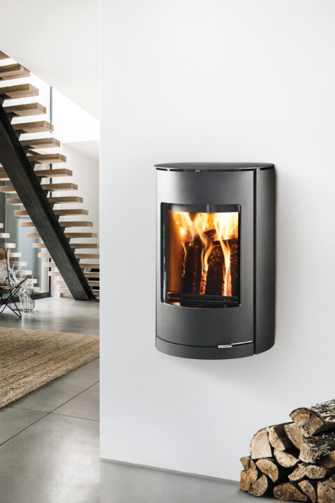Westfire Uniq 36 Wall Hung Wood Burning Stove