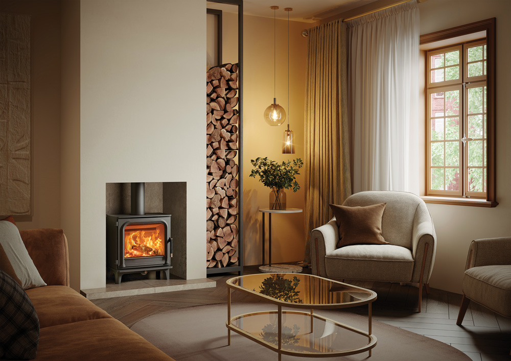 Onyx Athos 5 Wood Burning Stove - Image 4