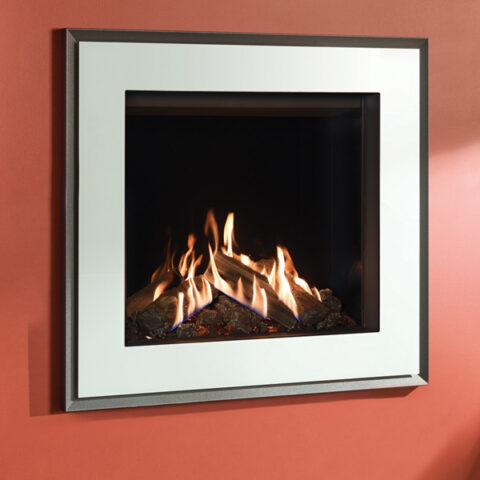 Gazco Reflex 75T Evoke Glass Conventional Flue Gas Fire