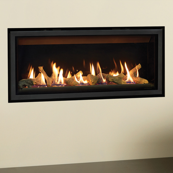 Gazco Studio 1 Slimline Edge Balanced Flue Gas Fire