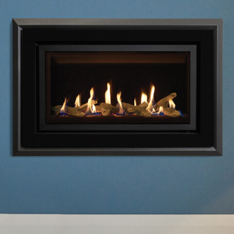 Gazco Studio 1 Slimline Zero Clearance Balanced Flue Gas Fire