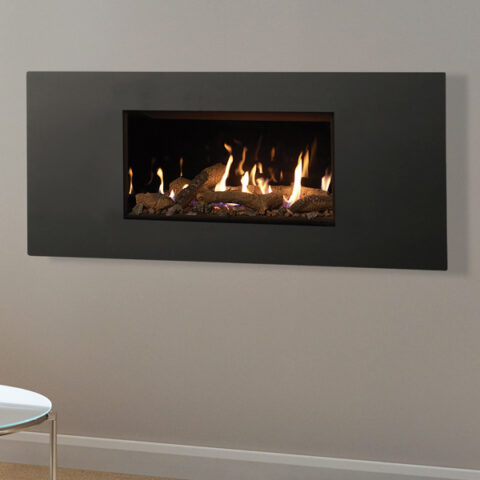 Gazco Studio 1 Steel 2 Balanced Flue Gas Fire