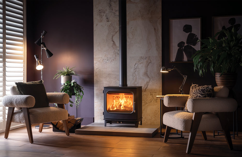 Onyx Olympus 5 Wide Multi-Fuel Stove - Image 4