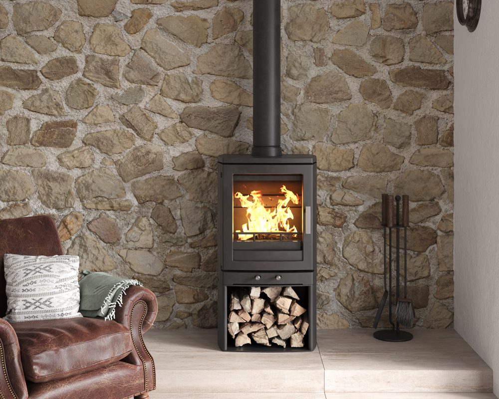 Woodpecker WP5Q-LS Ecodesign Multi Fuel Stove