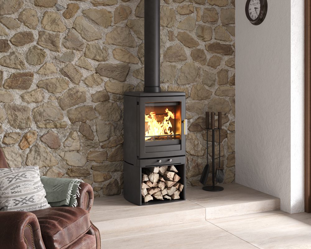 Woodpecker WP5Q-LS Ecodesign Multi Fuel Stove - Image 2