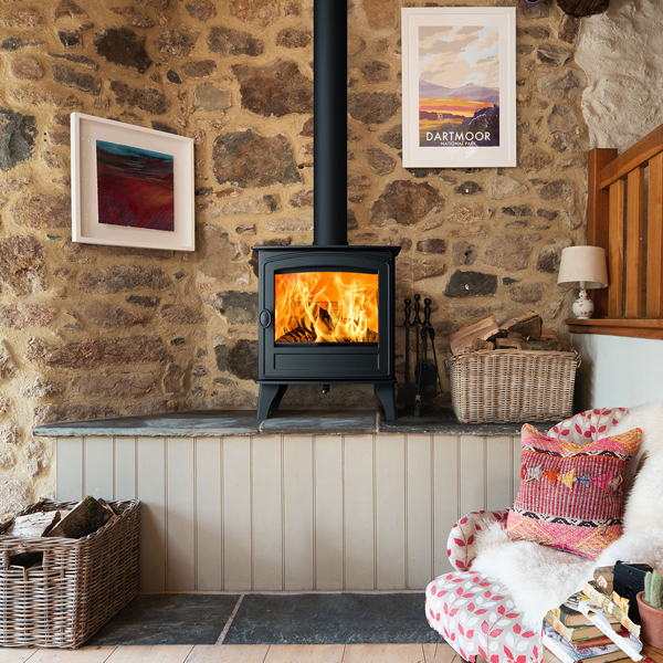 Hunter Herald 5 Eco Wood Burning Stove - Image 2